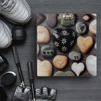 Весы напольные электронные Vitek VT-1985 макс.180кг рисунок - купить недорого с доставкой в интернет-магазине