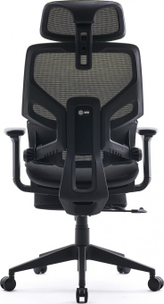 Кресло Cactus CS-CHR-MC01-LGNBK салатовый сиденье черный сетка/ткань с подголов. крестов. пластик подст.для ног - купить недорого с доставкой в интернет-магазине
