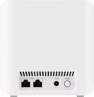 Бесшовный Mesh роутер Asus ZenWiFi BD4 (BD4(W-2-PK)) BE3600 1000/2500BASE-T белый (упак.:2шт) - купить недорого с доставкой в интернет-магазине