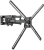 Кронштейн для телевизора Kromax CORBEL-9 титан 32"-75" макс.55кг настенный поворот и наклон - купить недорого с доставкой в интернет-магазине