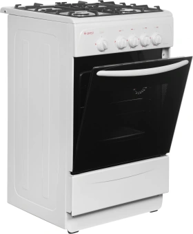 Плита Газовая Gefest CG 50М02 К73 белый (без крышки) реш.чугун - купить недорого с доставкой в интернет-магазине