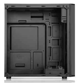 Корпус Accord JP-II черный без БП ATX 6x120mm 2xUSB2.0 1xUSB3.0 audio - купить недорого с доставкой в интернет-магазине