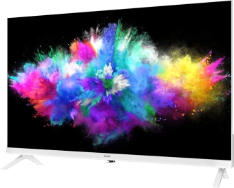 Телевизор LED BBK 32" 32LEM-1081/FTS2C (W) белый HD 50Hz DVB-T2 DVB-C (RUS) - купить недорого с доставкой в интернет-магазине