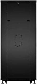 Шкаф серверный Cabeus (ND-05C-42U60/120-BK) напольный 42U 800x1200мм пер.дв.перфор.2ств. задн.дв.перфор.2-хст. 800кг черный 1100мм 114кг 220град. 2055мм IP20 сталь - купить недорого с доставкой в интернет-магазине