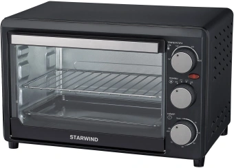 Мини-печь Starwind SMO2043 18л. 1200Вт черный - купить недорого с доставкой в интернет-магазине