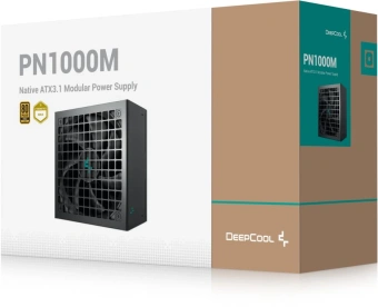 Блок питания Deepcool ATX 1000W Game Storm PN1000M Gen.5 80+ gold (20+4pin) APFC 135mm fan 8xSATA RTL - купить недорого с доставкой в интернет-магазине