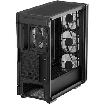 Корпус Deepcool Matrexx 55 V4 MESH черный без БП ATX 7x120mm 2x140mm 2xUSB3.0 audio bott PSU - купить недорого с доставкой в интернет-магазине