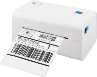 Термопринтер G&G GG-D420 203dpi 152мм/с/USB для печ.накл. белый - купить недорого с доставкой в интернет-магазине