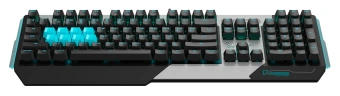 Клавиатура A4Tech B865 механическая серый/черный USB for gamer LED (B865 ICE BLUE) кабель 1.8м - купить недорого с доставкой в интернет-магазине