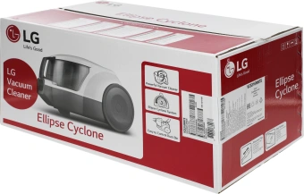 Пылесос LG VC5316NNTS 1600Вт серебристый/черный - купить недорого с доставкой в интернет-магазине