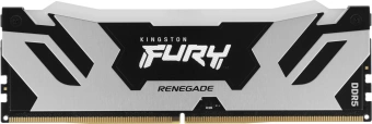 Память DDR5 16GB 6800MHz Kingston KF568C36RSA-16 Fury Renegade Silver XMP RGB RTL Gaming PC5-54400 CL36 DIMM 288-pin 1.4В kit с радиатором Ret - купить недорого с доставкой в интернет-магазине