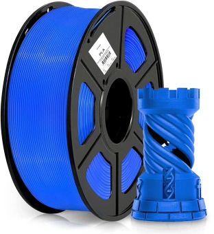 Пластик для принтера 3D Cactus CS-3D-PLA-1KG-BLUE PLA d1.75мм 1кг 1цв. - купить недорого с доставкой в интернет-магазине