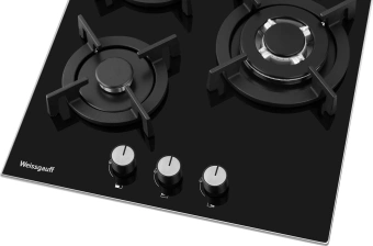 Газовая варочная поверхность Weissgauff HGG 451 BGV черный - купить недорого с доставкой в интернет-магазине