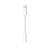 Переходник Apple MMX62ZM/A Jack 3.5 (f)-Lightning (m) белый