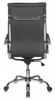 Кресло руководителя Бюрократ Ch-993 черный эко.кожа крестов. металл хром - купить недорого с доставкой в интернет-магазине