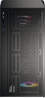Корпус Montech X5 черный без БП ATX 8x120mm 2x140mm 1xUSB2.0 1xUSB3.0 audio bott PSU - купить недорого с доставкой в интернет-магазине