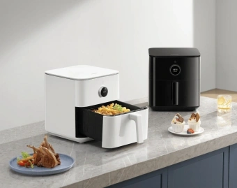 Аэрогриль Xiaomi Smart Air Fryer 6.5L EU 6.5л 1800Вт белый (BHR7358EU) - купить недорого с доставкой в интернет-магазине