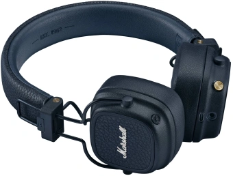 Гарнитура накладные Marshall Major V синий беспроводные bluetooth оголовье (MAJOR V MIDNIGHT BLUE) - купить недорого с доставкой в интернет-магазине