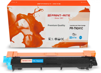 Картридж лазерный Print-Rite TFB684CPU1J PR-TN241C TN-241C голубой (1400стр.) для Brother HL-3170CDW - купить недорого с доставкой в интернет-магазине