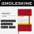Блокнот Moleskine CLASSIC QP012R Pocket 90x140мм 192стр. нелинованный твердая обложка красный - купить недорого с доставкой в интернет-магазине