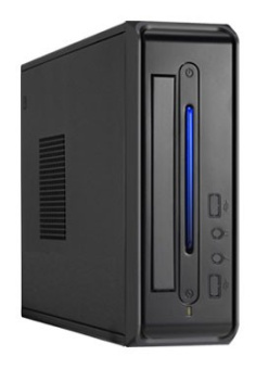 Корпус LinkWorld LC-820-01B LW1-65W черный 65W miniITX 2xUSB2.0 audio CardReader ext - купить недорого с доставкой в интернет-магазине