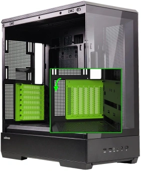 Корпус Zalman P50 черный без БП ATX 10x120mm 5x140mm 2xUSB3.0 audio bott PSU - купить недорого с доставкой в интернет-магазине