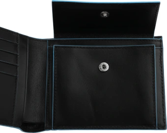 Кошелек мужской Piquadro Blue Square PU257B2R/N черный натур.кожа - купить недорого с доставкой в интернет-магазине