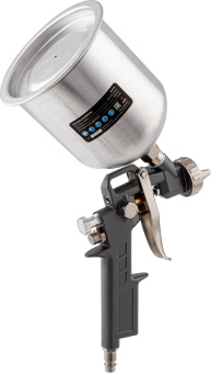 Краскораспылитель Matrix 57315 230л/мин соп.:1.8мм бак:1л серебристый - купить недорого с доставкой в интернет-магазине