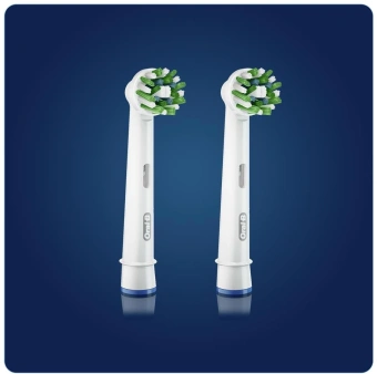Насадка для зубных щеток Oral-B Cross Action (упак.:2шт) - купить недорого с доставкой в интернет-магазине