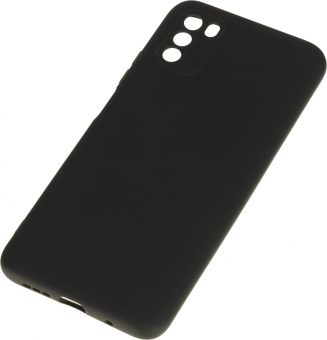 Чехол (клип-кейс) DF для Xiaomi Poco M3 poOriginal-03 черный (DF POORIGINAL-03 (BLACK)) - купить недорого с доставкой в интернет-магазине