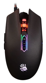 Мышь A4Tech Bloody Q80 черный оптическая 6200dpi USB 8but (Q80 BLACK) - купить недорого с доставкой в интернет-магазине