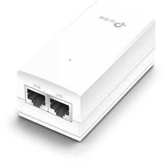 Инжектор PoE TP-Link POE2412G 10/100/1000BASE-T 100-240В(АС) - купить недорого с доставкой в интернет-магазине