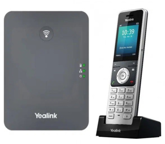 Телефон SIP Yealink W76P черный - купить недорого с доставкой в интернет-магазине