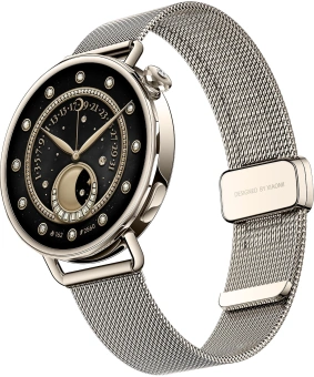 Смарт-часы Xiaomi Watch S4 41мм 1.32" AMOLED корп.золотистый рем.золотистый разм.брасл.:120-190 мм (BHR07VWGL) - купить недорого с доставкой в интернет-магазине