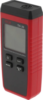 Термогигрометр RGK TH-30 портативный красный/черный (778626) - купить недорого с доставкой в интернет-магазине
