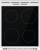 Плита Электрическая Gorenje GEC5B41WG белый стеклокерамика (без крышки) - купить недорого с доставкой в интернет-магазине