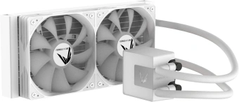 Система водяного охлаждения Formula Ice Jet Glow 240 ARGB Soc-AM5/AM4/1200/2066/1700/1851 белый 4-pin 1-27.2dB Al+Cu 310W Ret (ICE JET GLOW 240 WH) - купить недорого с доставкой в интернет-магазине