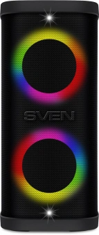 Колонка порт. Sven АС PS-950 черный 160W Mono BT/3.5Jack 8800mAh (SV-022396) - купить недорого с доставкой в интернет-магазине