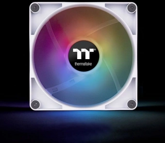 Вентилятор Thermaltake CT120 Sync ARGB белый 4-pin 25.8dB Ret (CL-F153-PL12SW-A) - купить недорого с доставкой в интернет-магазине