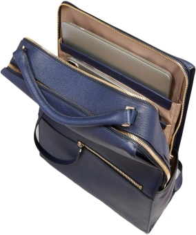Рюкзак женский Piquadro Patricia CA6839W140BM/BLU темно-синий натур.кожа - купить недорого с доставкой в интернет-магазине