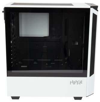 Корпус Hiper PW81 белый без БП ATX 4x120mm 2xUSB2.0 2xUSB3.0 audio bott PSU - купить недорого с доставкой в интернет-магазине