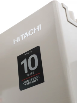 Холодильник Hitachi R-V660PUC7-1 BEG 2-хкамерн. бежевый глянц. инвертер - купить недорого с доставкой в интернет-магазине