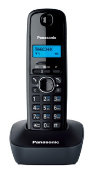Р/Телефон Dect Panasonic KX-TG1611RUH серый АОН - купить недорого с доставкой в интернет-магазине