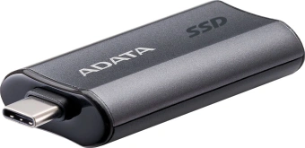 Накопитель SSD A-Data USB3.2 Gen2 2TB SC750-2000G-CCBK SC750 серый - купить недорого с доставкой в интернет-магазине