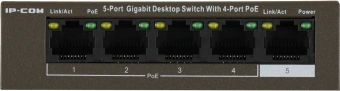 Коммутатор IP-Com G1105P-4-63W (L2) 5x1Гбит/с 4PoE 58W неуправляемый - цена, купить или заказать с доставкой в интернет-магазине Коммутатор IP-Com G1105P-4-63W (L2) 5x1Гбит/с 4PoE 58W неуправляемый - купить недорого с доставкой в интернет-магазине