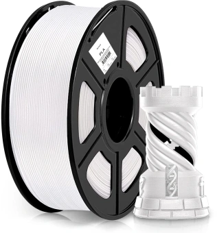 Пластик для принтера 3D Cactus CS-3D-PLA-1KG-WHITE PLA d1.75мм 1кг L326м 1цв. - купить недорого с доставкой в интернет-магазине