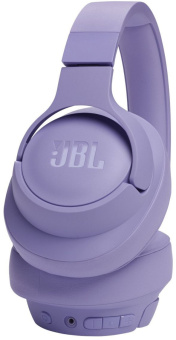 Гарнитура мониторные JBL Tune 720 BT 1.2м сиреневый беспроводные bluetooth оголовье (JBLT720BTPUR) - купить недорого с доставкой в интернет-магазине