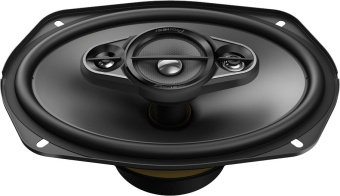 Колонки автомобильные Pioneer TS-A6977S 650Вт 89дБ 4Ом 15x23см (6x9дюйм) (ком.:2кол.) коаксиальные четырехполосные - купить недорого с доставкой в интернет-магазине