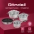 Набор посуды Rondell Filigran RDS-1833 7 предметов - купить недорого с доставкой в интернет-магазине