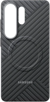 Чехол (клип-кейс) Samsung для Samsung Galaxy S26 Ultra Carbon Magnet Case with MagSafe серый (EF-KS948SSEGRU) - купить недорого с доставкой в интернет-магазине